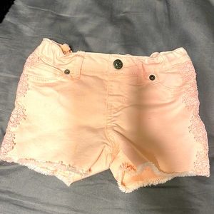 Jean shorts. Light wear. Like new. Smoke free home.